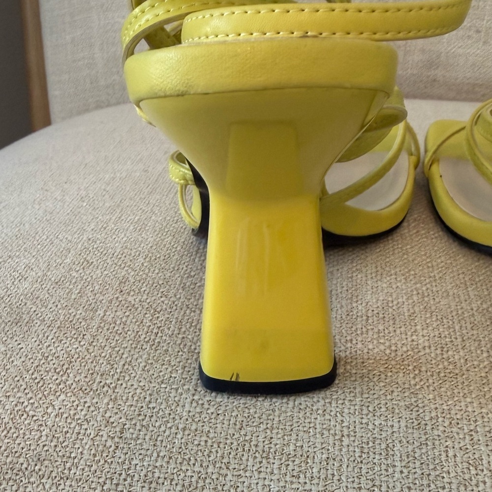 Zara Neon Block Heels - Picture 6 of 8